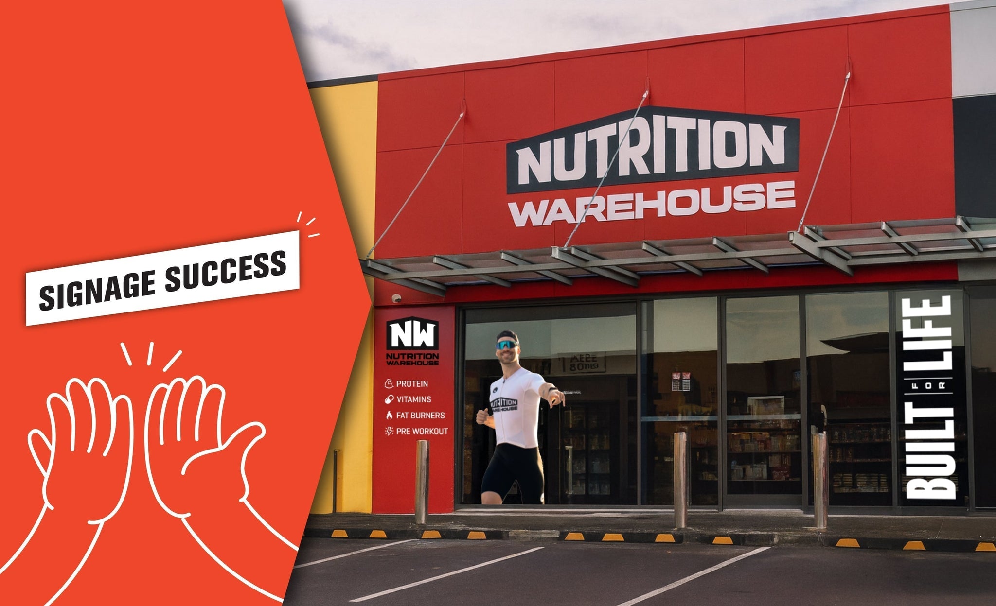 Spotlight On: Nutrition Warehouse Signage