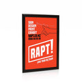 Indoor snap frame poster display with 25mm aluminium profile, mitred corners, and front-opening design for easy poster changes